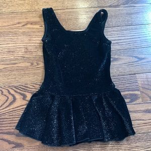 Black Figure Skating Dress